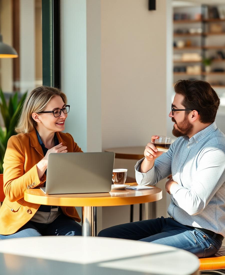 Coffee with an owner who is thinking about their next move.